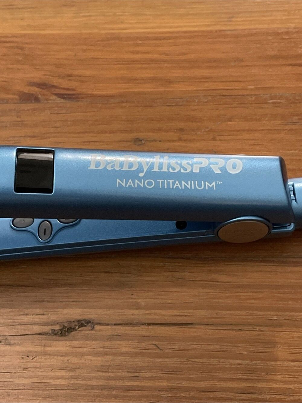 BaBylissPRO Nano Titanium 1” Digital Flat Iron Hair Straightener Blue BNT4095TUC - Picture 4 of 13